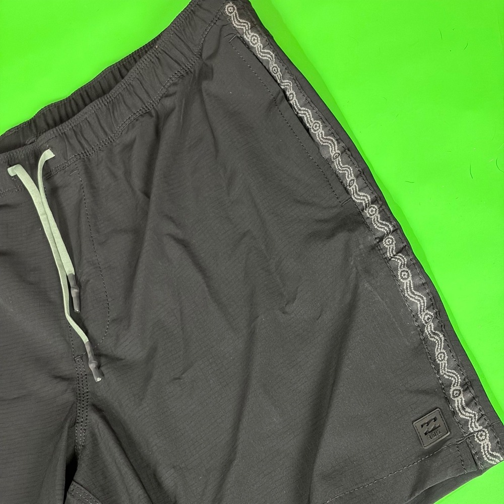 Billabong Otis Carey x Adventure Division‎ Collab Shorts Mens XL Black Ripstop